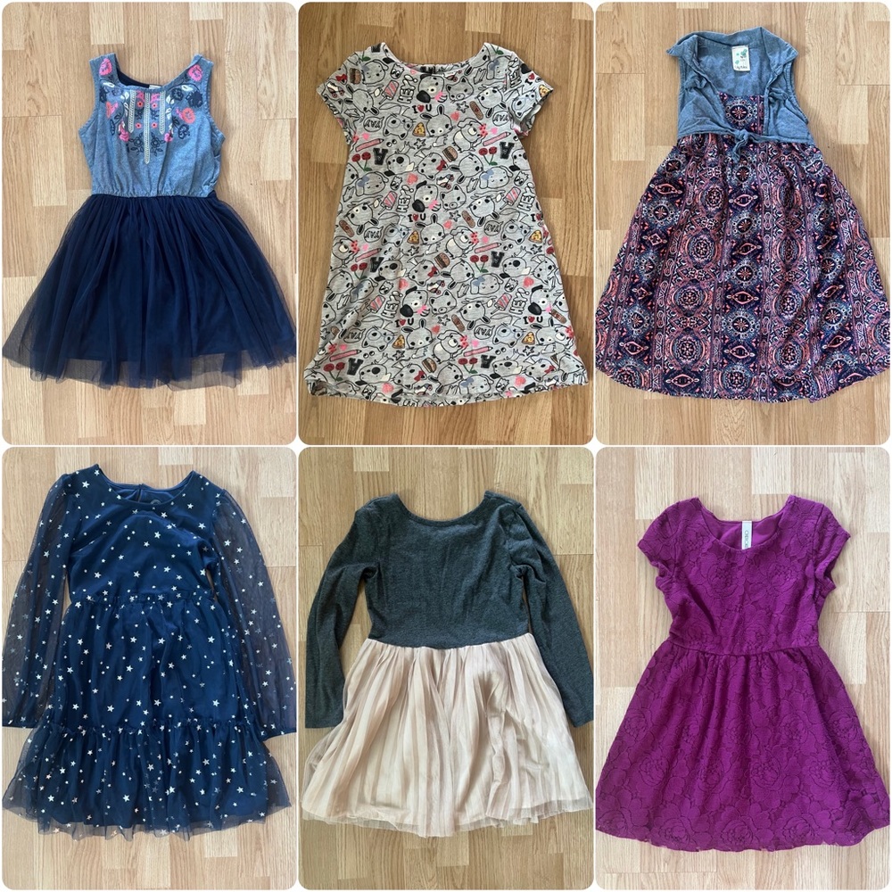 Bundle of dresses size 6/7